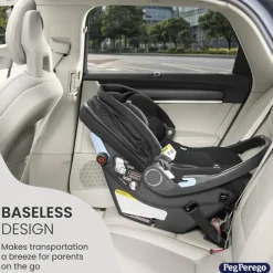 PegPerego Peg Perego - Primo Viaggio 4-35 Urban Mobility-Baseless Infant Car Seat with Latch-True Black New