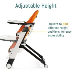 PegPerego Peg Perego - Siesta High Chair, Ice-Light Grey Outlet