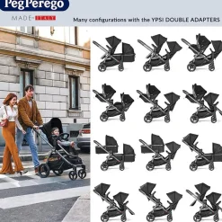 PegPerego Peg Perego - Ypsi Travel System, Onyx Hot