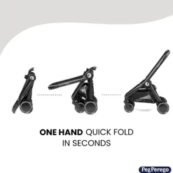 PegPerego Peg-Perego - City Loop Chassis, Black Fashion