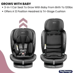 PegPerego Peg-Perego - Primo Viaggio All In One Convertible Car Seat, Mercury Online