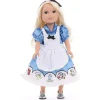 Little Adventures Pequenas Aventuras - Vestido de Boneca Alice com Laço de Cabelo Clearance
