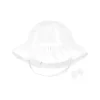Wee Ones Pequenininhos – Chapéu de sol para meninas com aba reversível e ilhós, branco Best