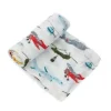 Little Unicorn Pequeno unicórnio - Swaddle de luxo de musselina individual, show aéreo Outlet