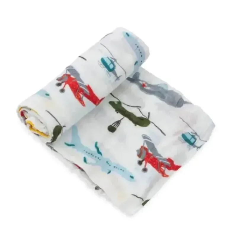 pequeno_unicrnio__swaddle_SKUIdKRYzgw_0.webp Little Unicorn Pequeno unicórnio - Swaddle de luxo de musselina individual, show aéreo Outlet