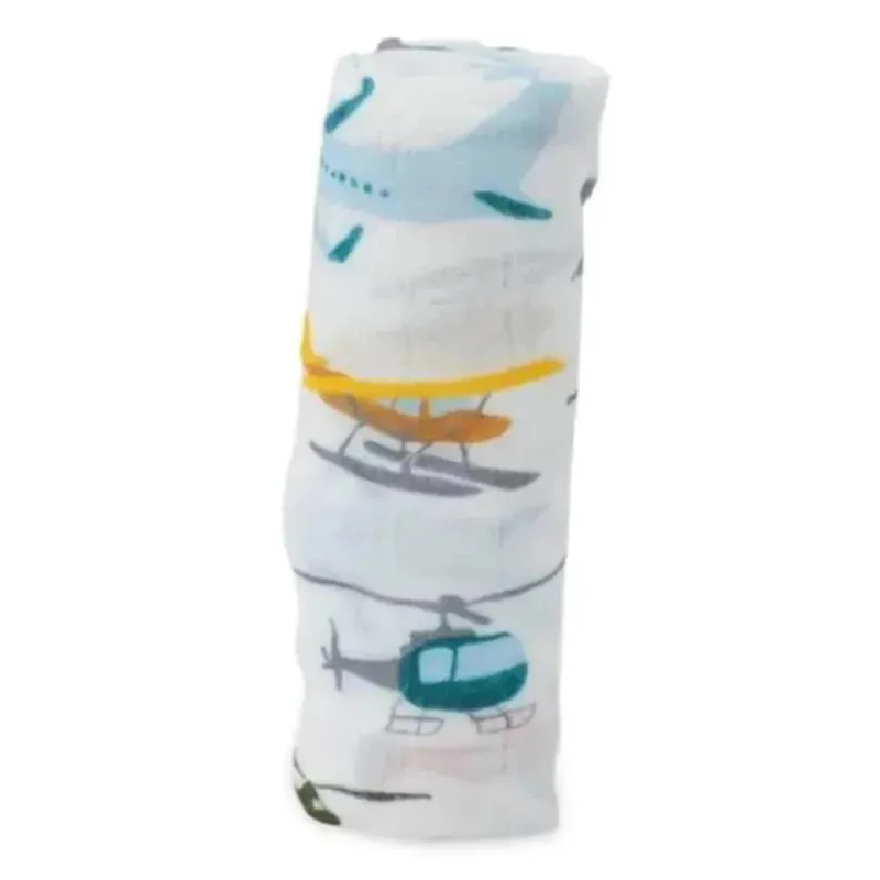 pequeno_unicrnio__swaddle_SKUIdKRYzgw_1.webp Little Unicorn Pequeno unicórnio - Swaddle de luxo de musselina individual, show aéreo Outlet