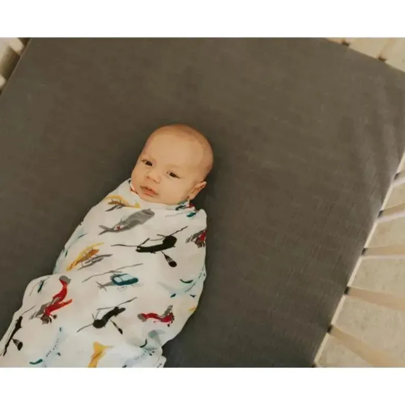 pequeno_unicrnio__swaddle_SKUIdKRYzgw_3.webp Little Unicorn Pequeno unicórnio - Swaddle de luxo de musselina individual, show aéreo Outlet