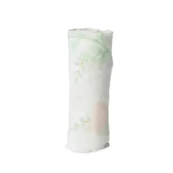 Little Unicorn Pequeno Unicórnio - Swaddle Deluxe Musselina Simples, Peônia Rosa Discount