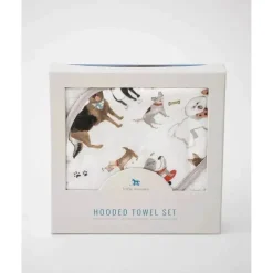 Little Unicorn Pequeno Unicórnio - Toalha de Algodão com Capuz Big Kid, Woof Outlet