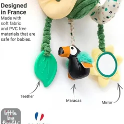 Little Big Friends Pequenos grandes amigos - brinquedos multissensoriais para estimular o cérebro, selva Sale