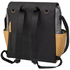 Petunia Pickle Bottom Petunia - Bolsa de Fraldas Boxy Backpack, Camelo/Grafite Discount
