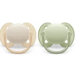 Philips Avent Phillips Avent - Chupeta Ultra Suave 2Pk, 0/6M, Cores Misturadas Hot