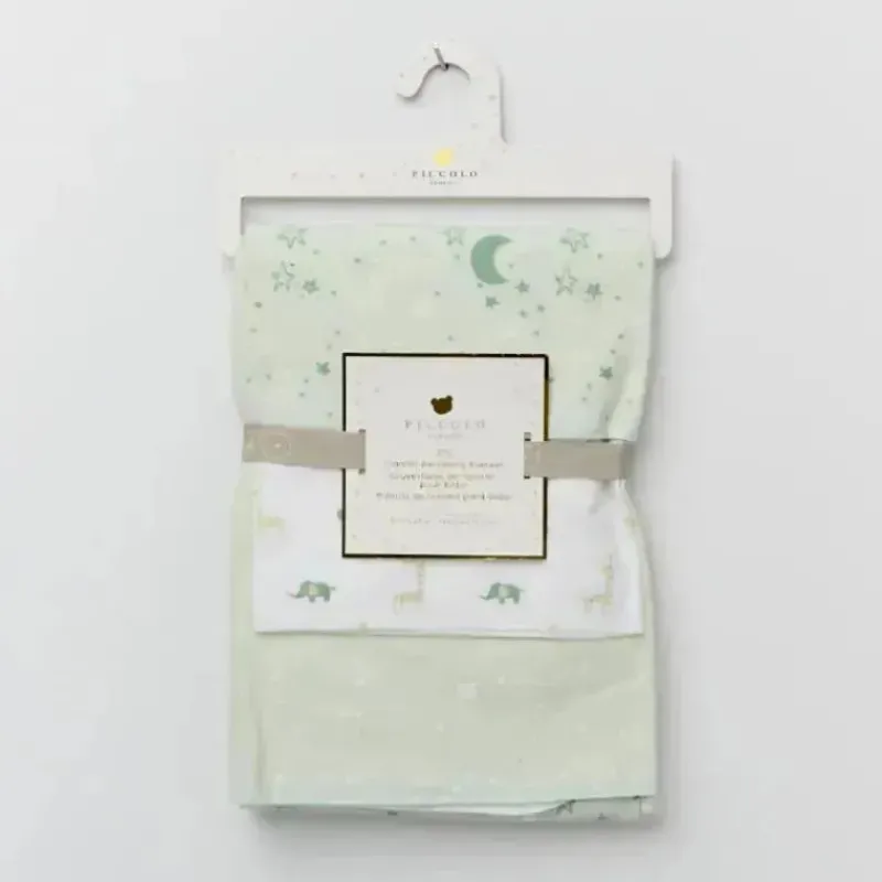 piccolo_bambino__pk_flann_SKUPTc9eNvb_0.webp Piccolo Bambino - 3Pk Flannel Receiving Blankets Green Fashion