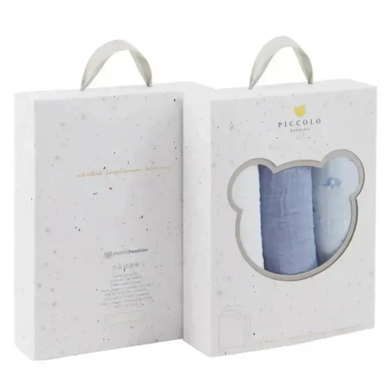 piccolo_bambino__pk_musli_SKU9ocbBFoc_0.webp Piccolo Bambino - 3Pk Muslin Swaddles In Gift Box Blue Clearance