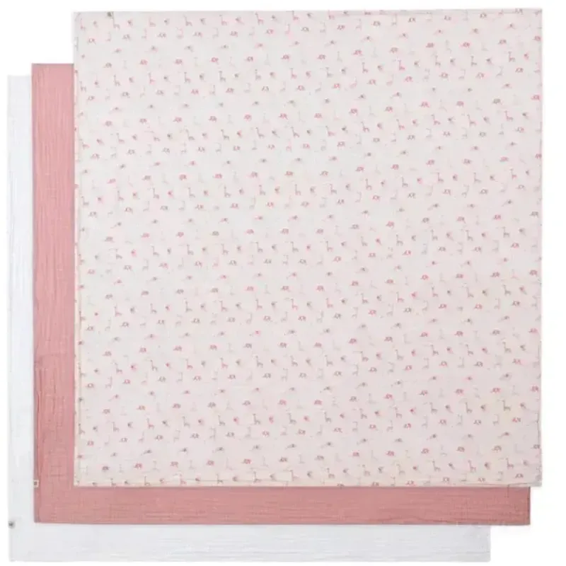 piccolo_bambino__pk_musli_SKUB1CD5Xqx_1.webp Piccolo Bambino - 3Pk Muslin Swaddles In Gift Box Pink New