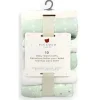 Piccolo Bambino - 10Pk Washcloth Set Green New