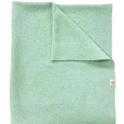 Piccolo Bambino - Sweater Knit Blanket On Wooden Hanger Green Sale