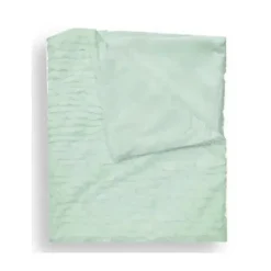 Piccolo Bambino - Textured Faux Fur Stroller Blanket On Wooden Hanger Green Online
