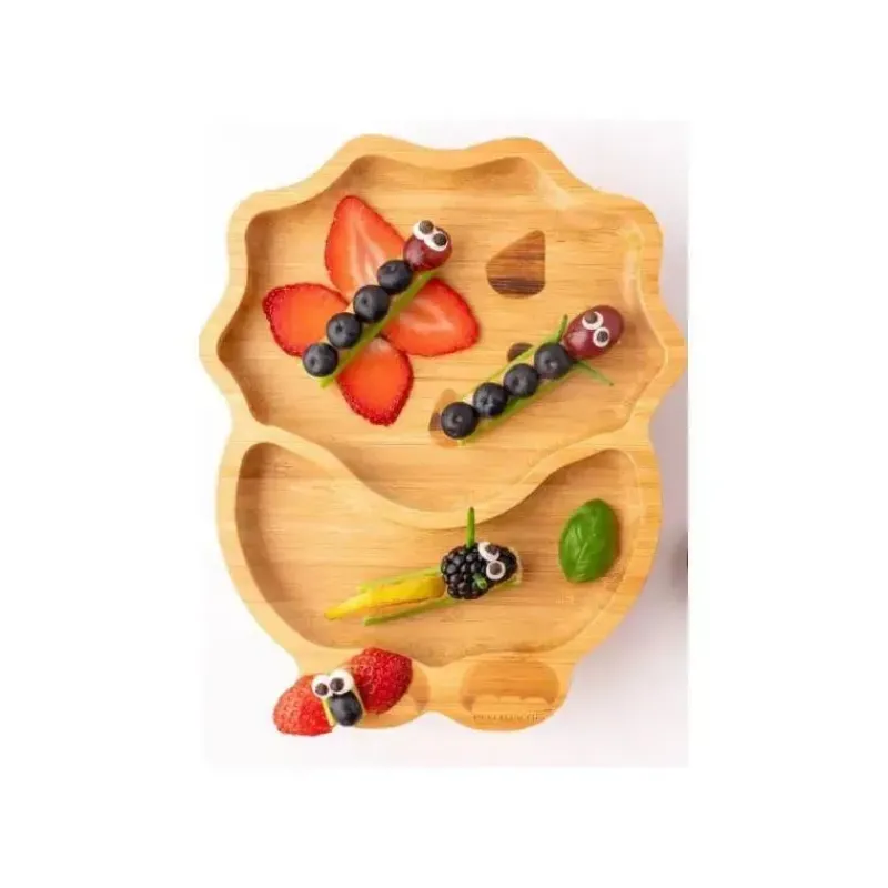 placa_de_suco_de_bambu_ec_SKU3t3bKNvQ_1.webp Eco Rascals Placa de sucção de bambu com duas seções Dino, verde Fashion