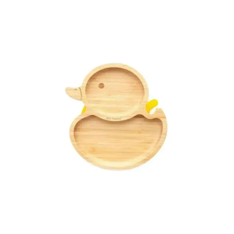 placa_de_suco_de_bambu_ec_SKUHDZPUeEX_1.webp Eco Rascals Placa de sucção de bambu com duas seções de pato, azul New