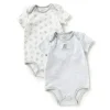 Ralph Lauren Polo Baby - 2 conjuntos de macacão de algodão, urze Hot