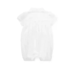Ralph Lauren Polo Baby - Calção Interlock Bubble, Branco Hot