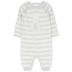 Ralph Lauren Polo Baby - Macacão Urso de Manga Longa Algodão Orgânico Urze, Quartzo Urze Online