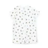 Ralph Lauren Polo Baby - Short manga curta Polo Urso, Branco/Azul Best