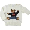 Ralph Lauren Polo Baby - Suéter de Manga Longa Bandeira Urso, Nevis Discount
