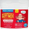 Boudreaux's Butt Paste Pomada para assaduras em pasta de bunda de bebê de Boudreaux | Força Máxima | 14 onças. Jarra Hot