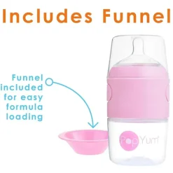PopYum Pop Yum - Baby Bottle Starter Set 4 Pack, Pink Sale