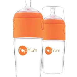 PopYum - fórmula anticólica para fazer mamadeira, 2 unidades, 9 onças Fashion