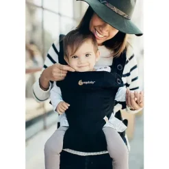 Ergobaby Porta-bebês Ergo Baby de quatro posições 360, preto Fashion