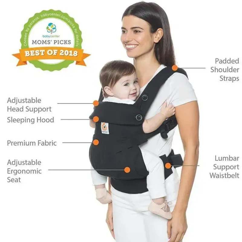 portabebs_ergo_baby_de_qu_SKUde4iW9CF_6.webp Ergobaby Porta-bebês Ergo Baby de quatro posições 360, preto Fashion