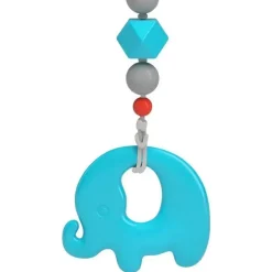 Nuby Porta-chupeta 0M+ com contas de silicone e mordedor - sortido Online