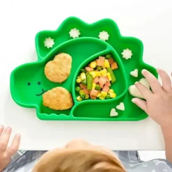 Bumkins Prato de silicone - Dinosaur Online