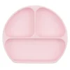 Bumkins Prato de silicone - Rosa Sale