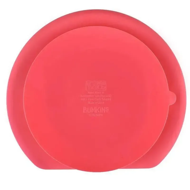 prato_de_silicone_bumkins_SKUxGkcorfv_2.webp Bumkins Prato de silicone , vermelho Clearance