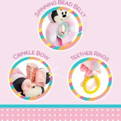 Kids Preferred Preferência para crianças - brinquedo de atividade com bola giratória Minnie Mouse em movimento Best