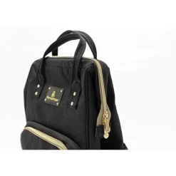 Primo Passi - Bolsa Fraldas Mochila Preta Lucca New