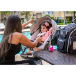 Primo Passi - Bolsa Fralda Mochila Rosa Outlet
