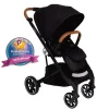Primo Passi - Carrinho Icon V2, Recém-nascido a Criança com Assento Reversível e Dobra Compacta, Todo Preto Discount