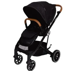 Primo Passi - Carrinho Icon V2, Recém-nascido a Criança com Assento Reversível e Dobra Compacta, Todo Preto Discount