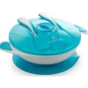Primo Passi - Conjunto de alimentação com ventosa para bebê, azul New