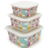 Primo Passi - Conjunto de recipientes para comida infantil de fibra de bambu 3Pk, Metoo Sale