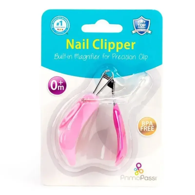 primo_passi__cortador_de__SKUXrNeEsFE_5.webp Primo Passi - Cortador de unhas rosa para bebê com lupa Online
