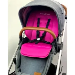Primo Passi - Forro universal para carrinho, protetor de carrinho/forro para assento de carro, rosa escuro Fashion