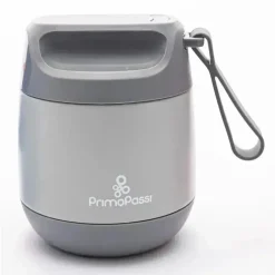 Primo Passi - Frasco para Comida Isolado para Bebê 12Oz/350Ml, Cinza Sale