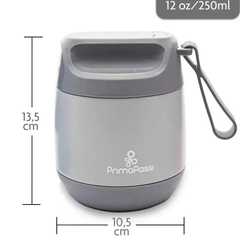 primo_passi__frasco_para__SKUYTczdnh9_1.webp Primo Passi - Frasco para Comida Isolado para Bebê 12Oz/350Ml, Cinza Sale