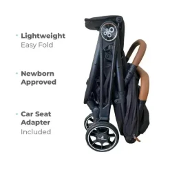 Primo Passi - Icon Travel Stroller Special Edition, Black Fashion